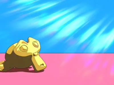For Anime in Blender - Offscreen Sun Glare 3D model