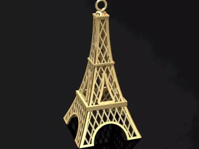 eiffel tower  Free 3D model