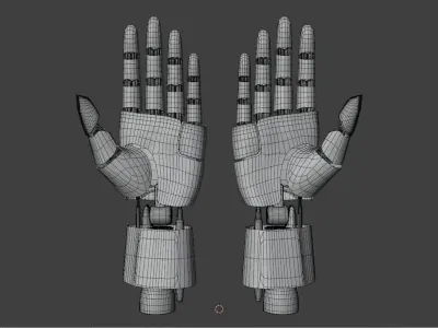 Robotic Hand 3D model