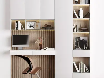 Office Furniture 7 3D model