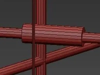 Tribes 3 lampa wiszaca TossB 3D model