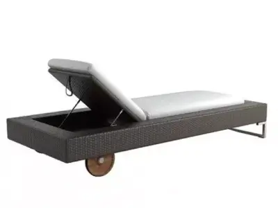 Luxor sunlounger 3D model