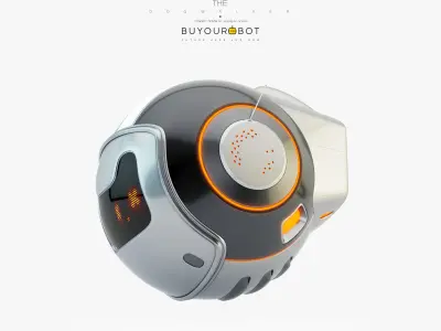 Dog walker bot  3D model