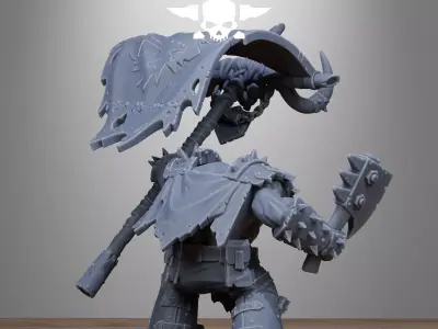 Orkaz Bearer Boss 3D print model