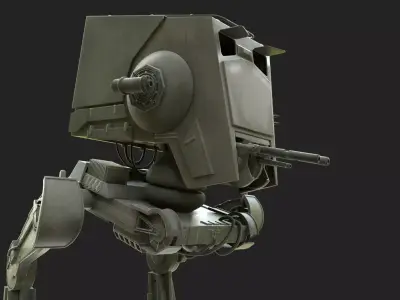 AT ST Scout Walker 3D model