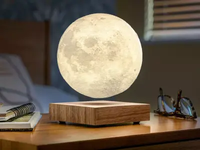 MOON LAMP for bedroom and office Free low-poly 3D model