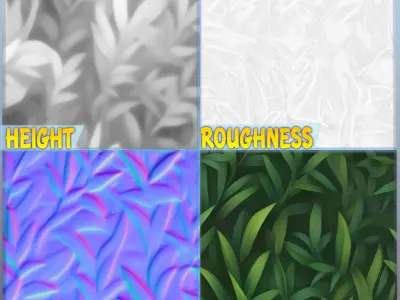 Stylized Ground Seamless Texture Texture order