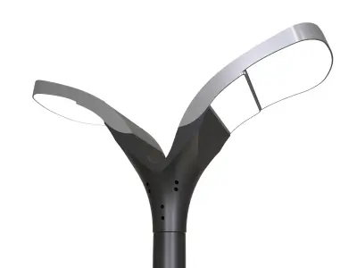 Exterior street light 6 3D model