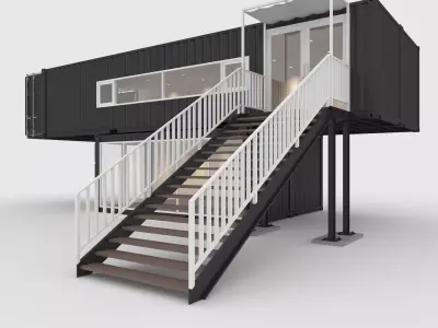 Container House 2 3D model