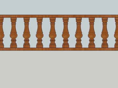 Baluster 3D Model Download 3D model Sketchup 3D model 3D model