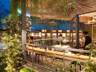 Exterior Restaurant -House Design - Vray for Sketchup 3D model