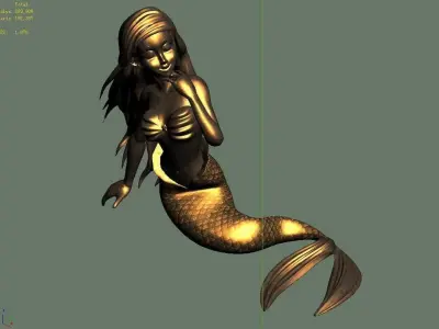 Disney main city - Mermaid 066 3D model