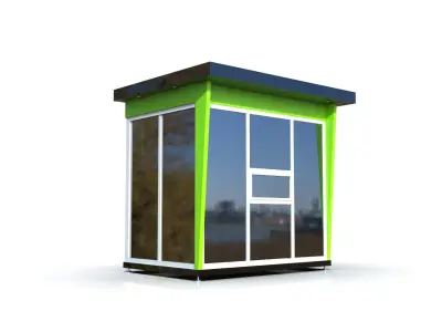 Mini-Mart Shopping pavilion 3D model