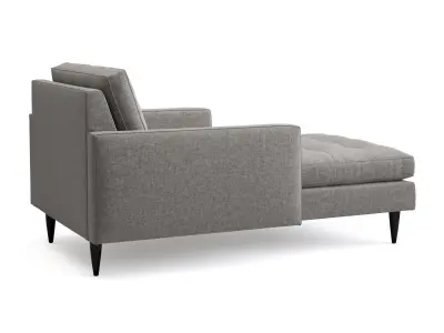 Petrie Chaise Lounge 3D model