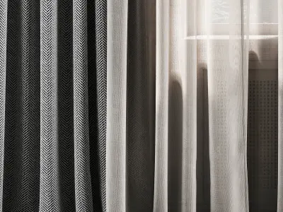CURTAINS 575C 3D model