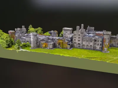 Penrhyn Castle 3D model