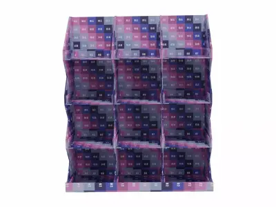 Point of Sale Cardboard Display Stand Texture