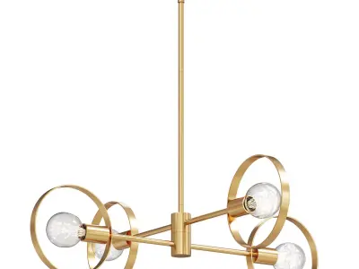 Desi Chandelier by lightology 3D model