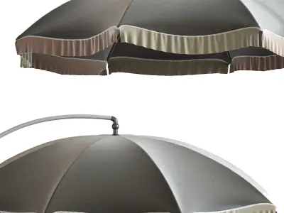 Sun Garden Umbrella 3D model