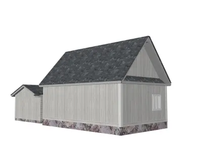 House Free low-poly 3D model get