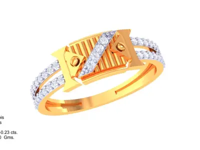 Women Ring  Render 3dm STL OBJ FBX Details 3D print model 413