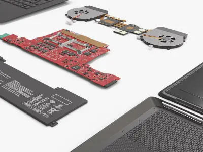  HP Omen 15 Full Teardown Component Set 