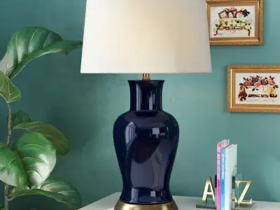 Herron Table Lamp - 3 Colour 3D model