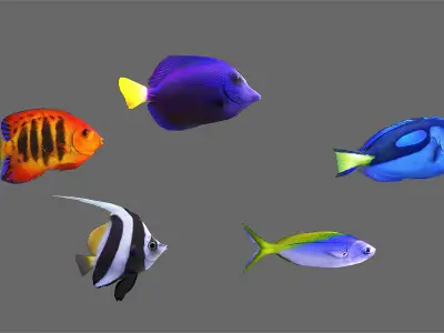  Fish Pack 30 - Animated 