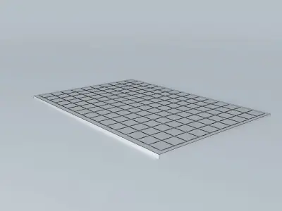 Floor sheet of paper Free 3D model