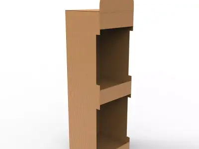 Point of Sale Cardboard Display Stand Texture