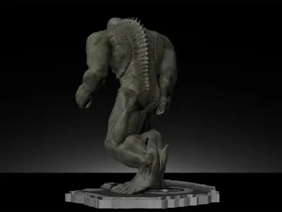 Abomination The incredible Hulk 2008 File STL for 3D Printer  3D print model