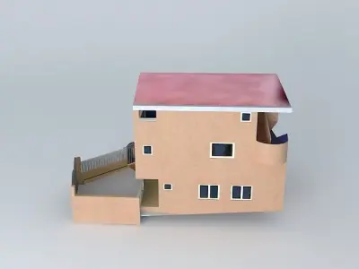 Apartments Milka 3D model