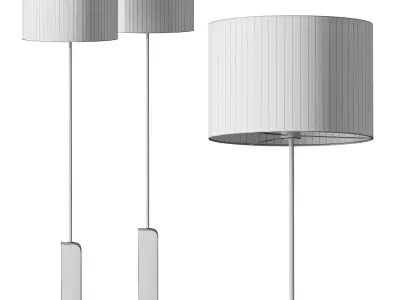 La Redoute Palaz Marble Floor Lamp 3D model