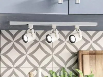 3 -Light Track Kit - 2 colour 3D model