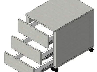 Cabinet Office 3D model