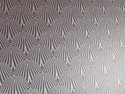 Two Wallpaper ArtDeco PBR Seamless Texture