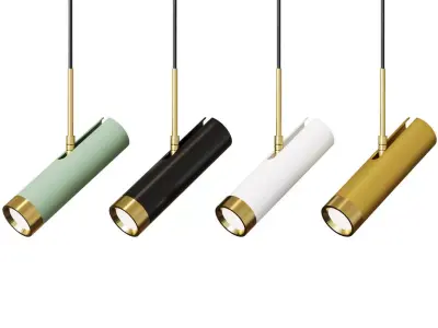 SUSPENDED LIGHT TALSI ONE 3D model