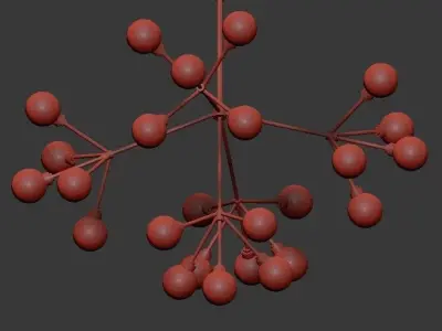 Tech Lighting Mara Chandelier 3D model