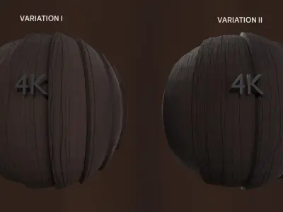 Dark Wooden Planks Textures 4K Texture