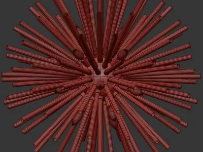 VINTAGE Sputnik 3D model