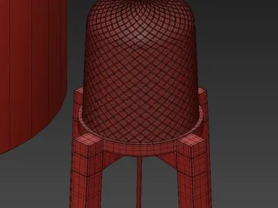 Modern lighting lead 3D model