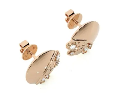 Light wt Women Diamond Earrings  3D print model