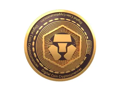 Crypto Com Coin v2 001 3D model