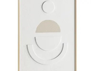 Dimensional painting Decomarkt N-3-4 3D model