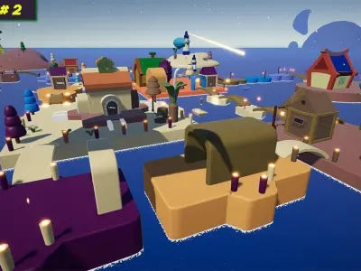 Advance Fantasy Environment 3D model