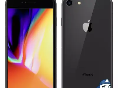 Apple iPhone 8 for Element 3D 3D model