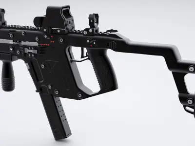 Kriss Vector 3D model