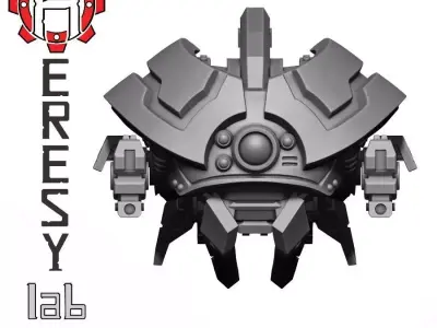 HL176 - Greater God Drone  3D print model