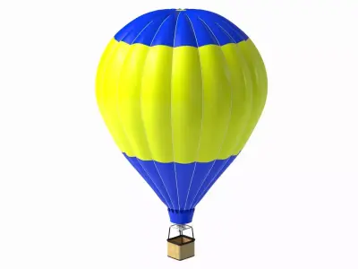 Hot Air Balloon 05 3D model