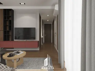 Design Living Room Modern 3D model